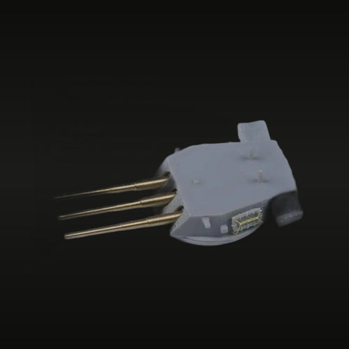 WWII USN 12-inch 305mm/50 Mark 8 Brass Barrel 1/700 Resin Model Kit