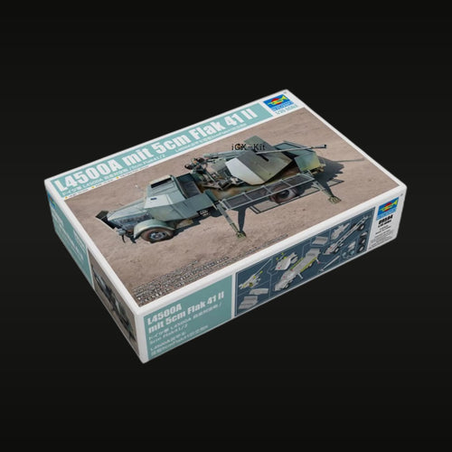 German L4500A 5cm Flak 41 Anti-Aircraft Gun 1/35 Resin Model Kit