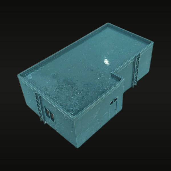 Modern Modular Terrain Building 1/64 1/87 Resin Accessory Kit