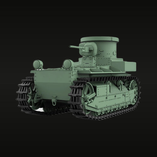 US T1E2 Light Tank 1/48 Scale Resin Model Kit