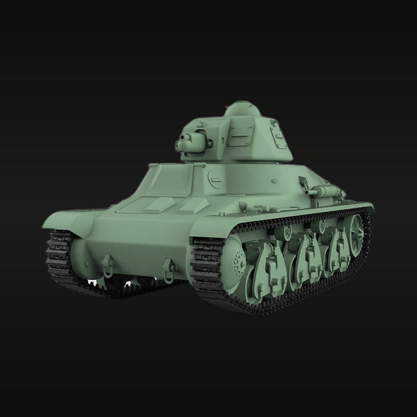 WWII French Hotchkiss H35/H39 Light Tank 1/76 Resin Vehicle Kit
