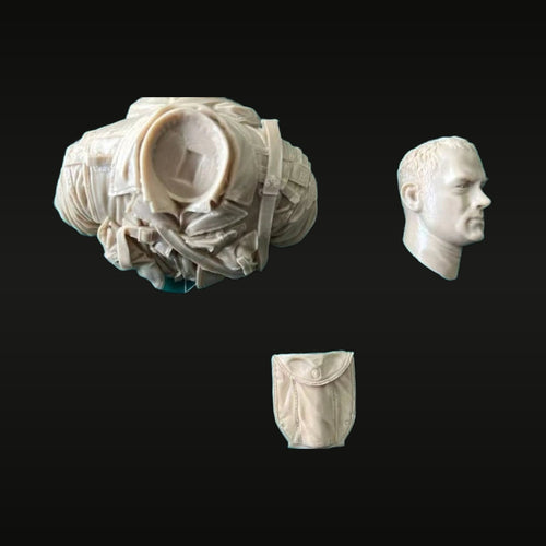 US Army 2nd Ranger Battalion Soldier 1/10 Resin Bust Kit