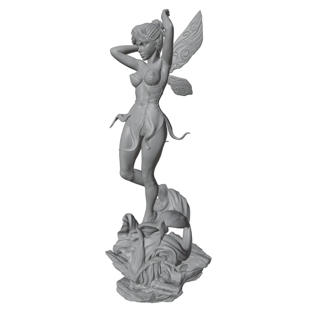 1/24 Female Character with Wings, Resin Model Figure Kit, Anime Theme, Unassembled and Unpainted
