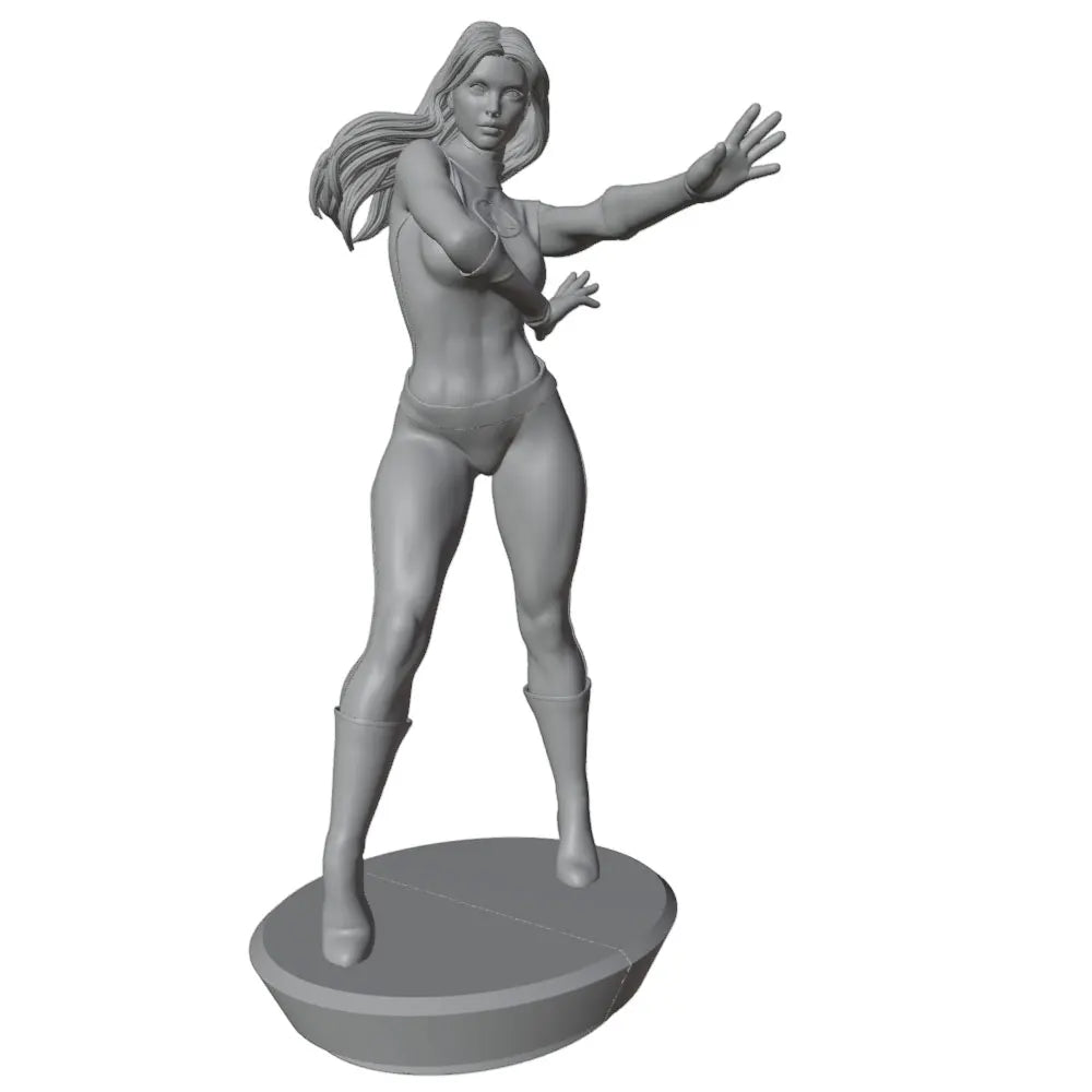 1/24 1/24 Sexy Female, Resin Model Figure Kit, Unassembled and Unpainted
