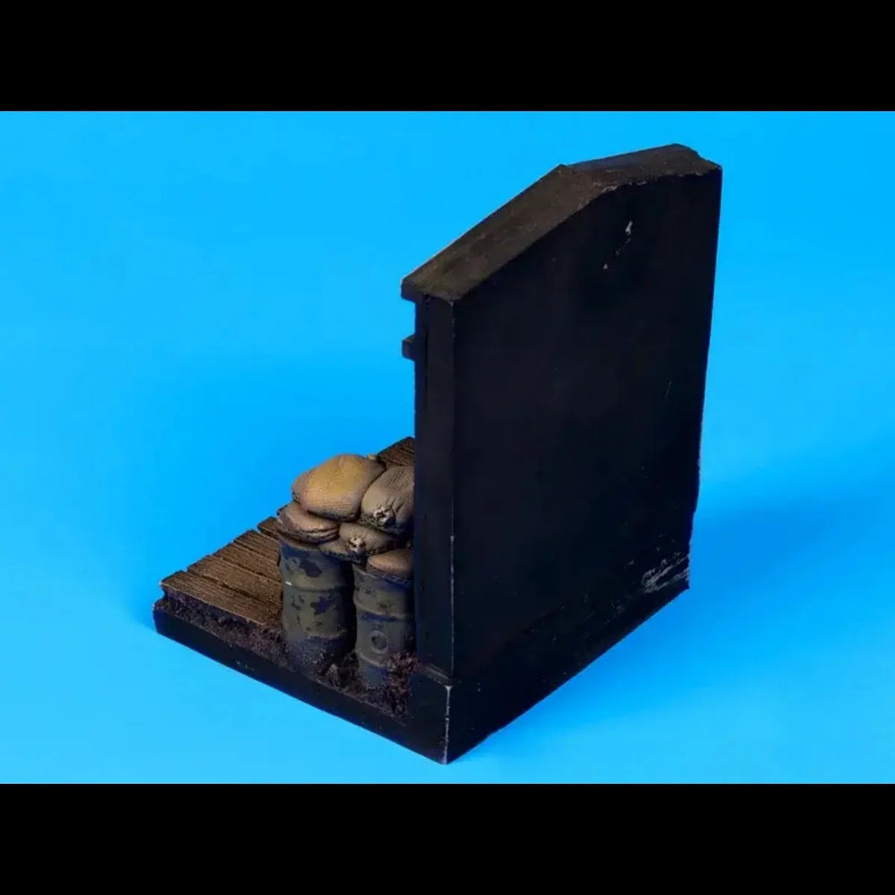 1/35 WWII German Fortified Bunker Position, Resin Model Terrain Kit, Unpainted