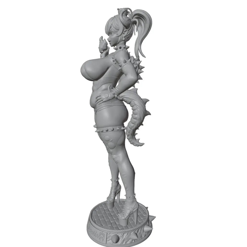 1/24 Fantasy Pin-Up in Ornate Jeweled Bodysuit, Resin Model Figure Kit, Unassembled and Unpainted