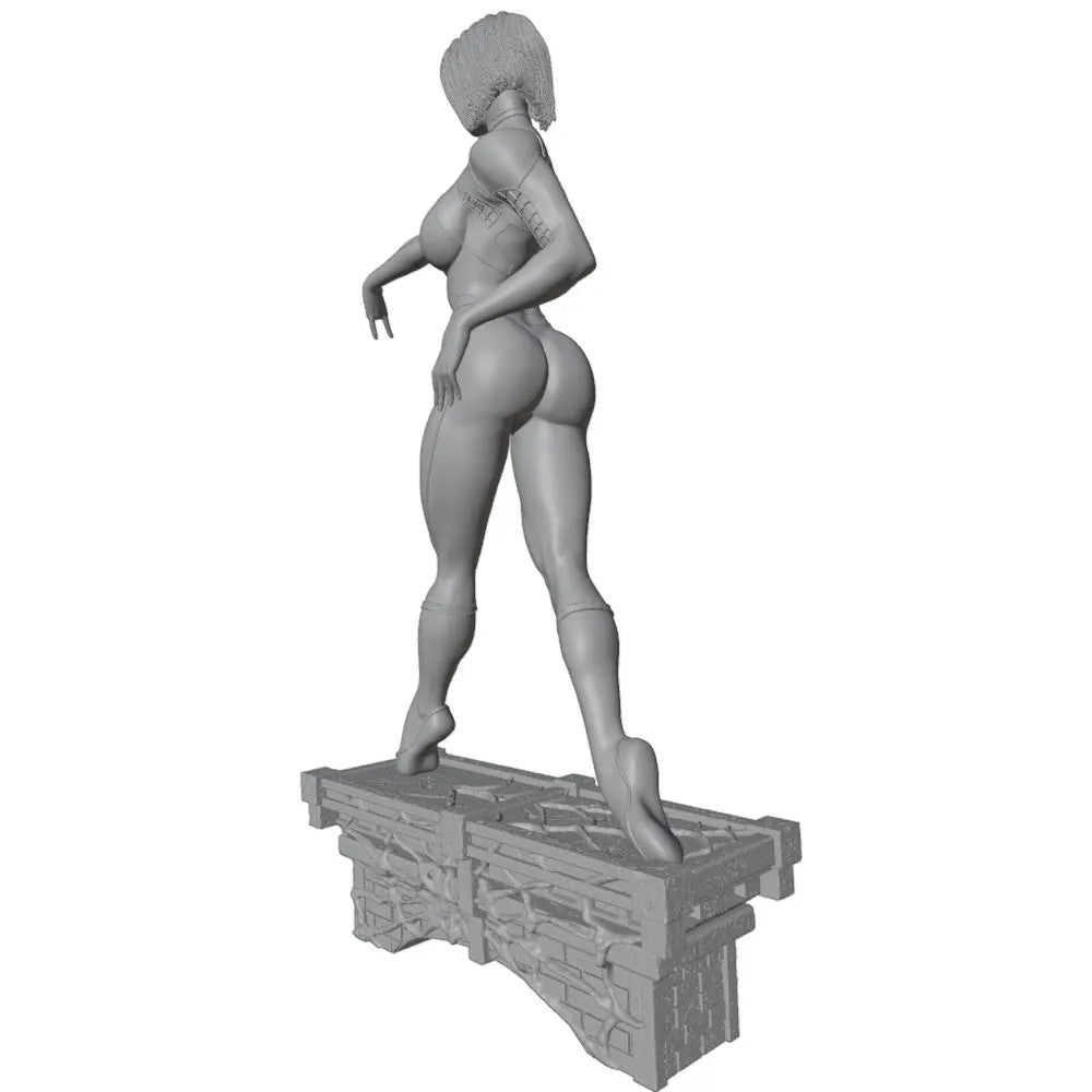 1/24 Modern Sci-Fi Female, Resin Model Figure Kit, Unassembled and Unpainted