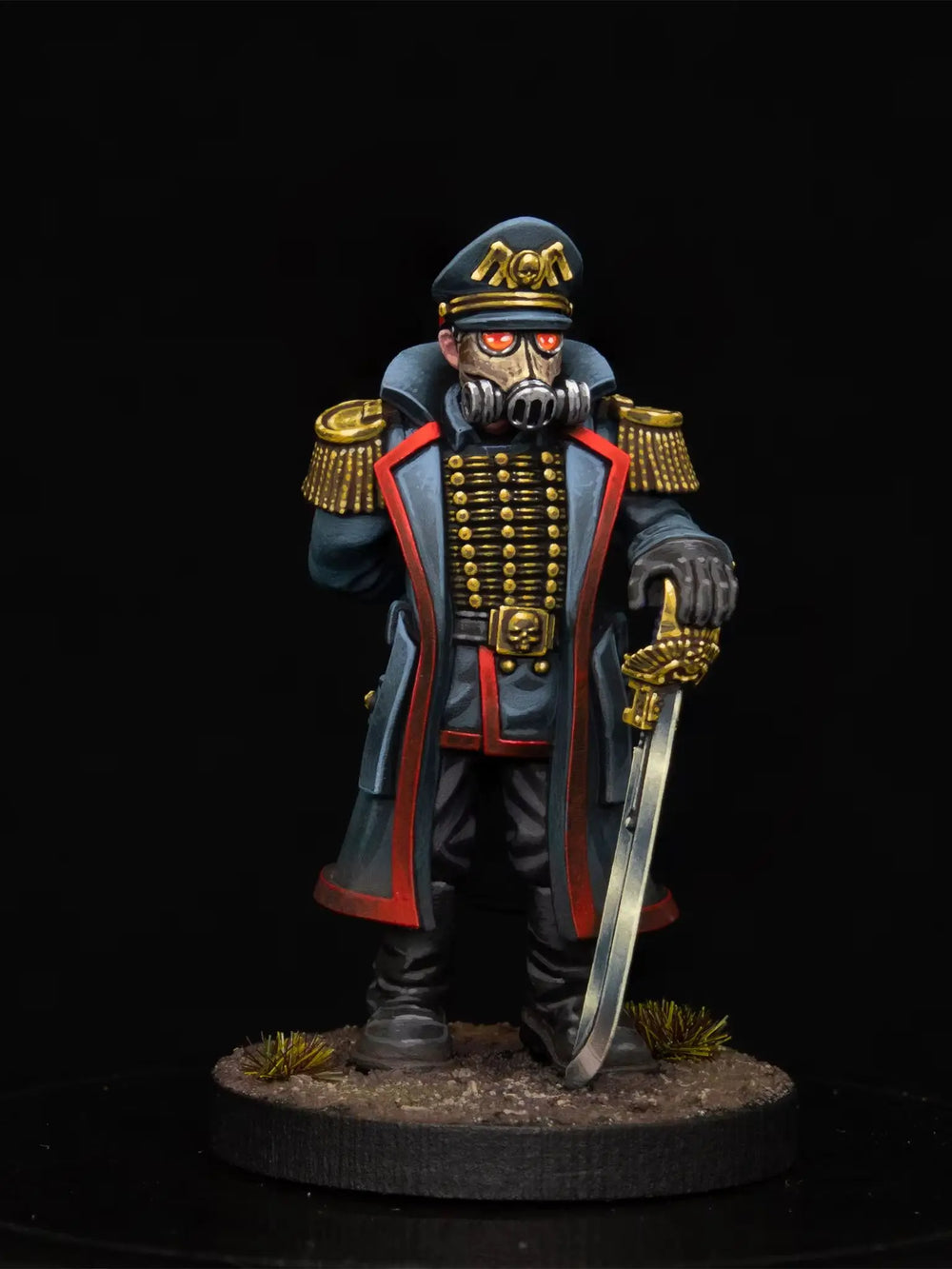 25mm Napoleonic Imperial Officer, Resin Model Figure Kit, Unassembled and Unpainted