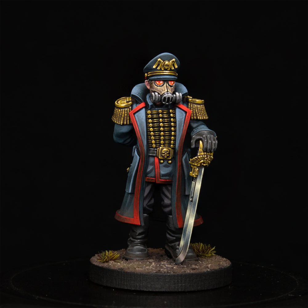 25mm Napoleonic Imperial Officer, Resin Model Figure Kit, Unassembled and Unpainted