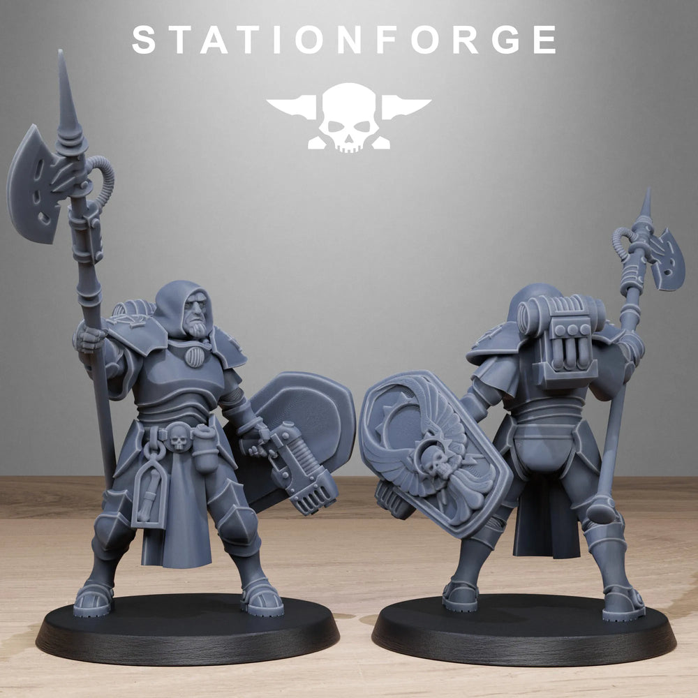 Vodalites Purifiers, 15 Figures, Resin Model Figure Kit, Fantasy Theme, Unassembled and Unpainted