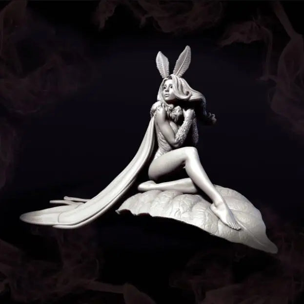 1/24 Deer-Woman, Resin Model Figure Kit, Fantasy Theme, Unassembled and Unpainted