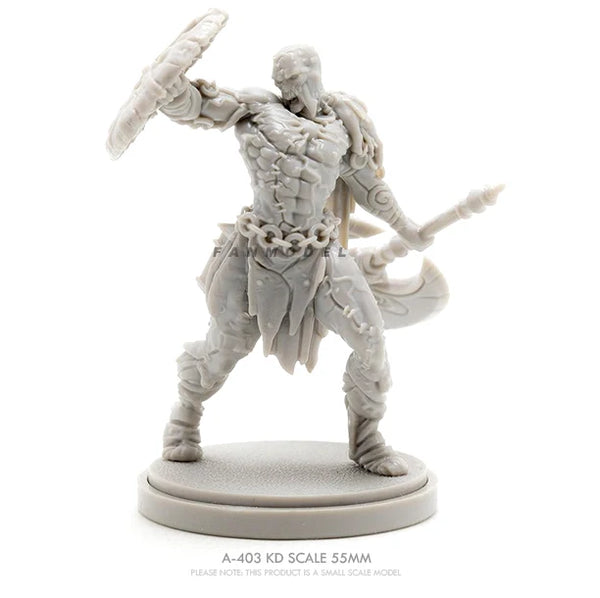 Winged Warrior, Resin Model Figure Kit, Fantasy Theme, Unassembled and Unpainted