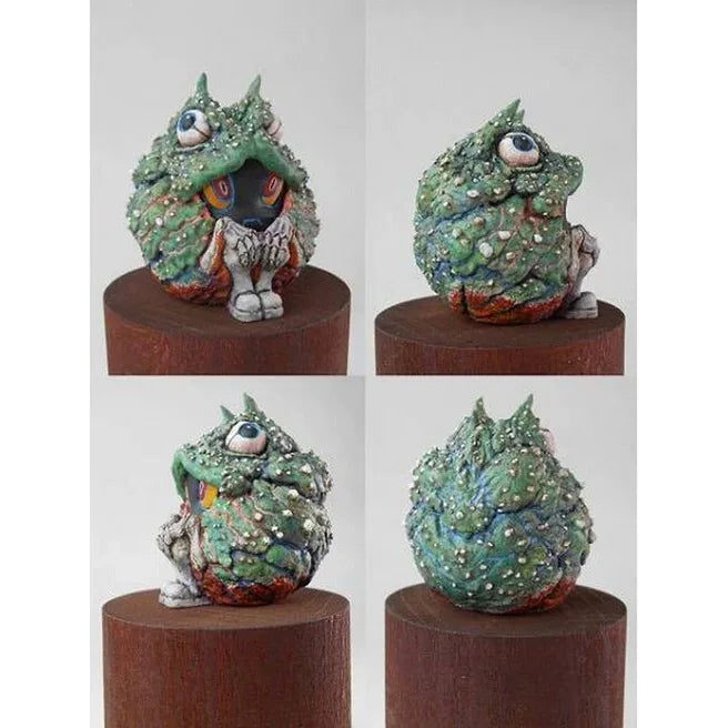 40mm Demonic Toad Creature, Resin Model Bust Kit, Fantasy Theme, Unassembled and Unpainted