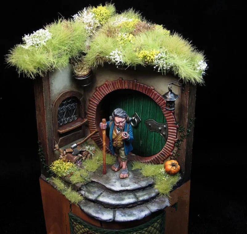 1/32 Wizard Adventurer, Resin Model Figure Kit, Fantasy Theme, Unassembled and Unpainted