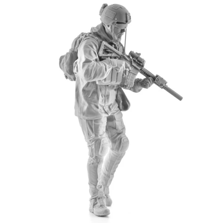 1/16 Modern US Army Special Forces Soldier, Resin Model Figure Kit, Unassembled and Unpainted