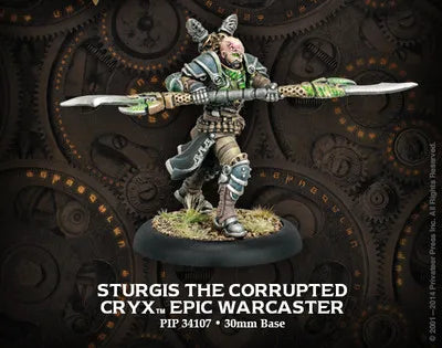 30mm Cryx Sturgis the Corrupted, Resin Model Figure Kit, Fantasy Theme, Unassembled and Unpainted
