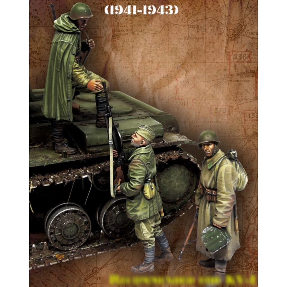 1/35 WWII German Infantry Squad Assault Poses, 6 Figures, Resin Model Figure Kit, Unassembled and Unpainted