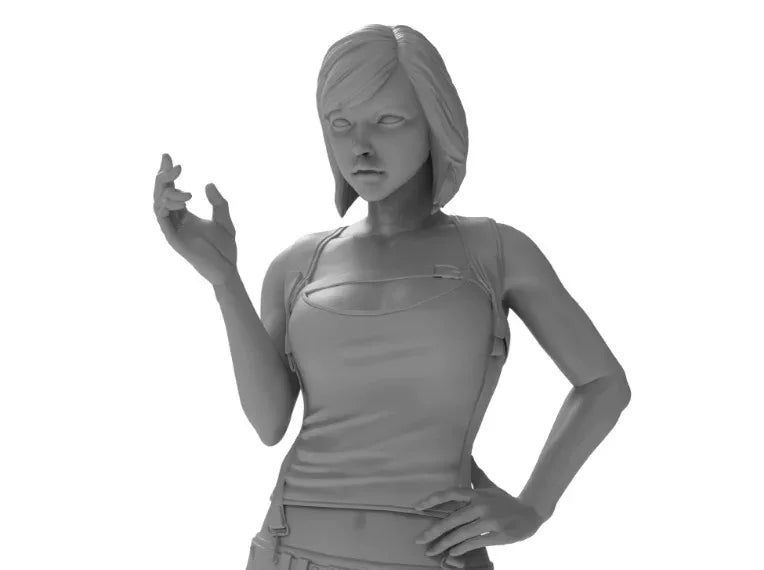 1/35 Modern Athletic Female, Resin Model Figure Kit, Unassembled and Unpainted