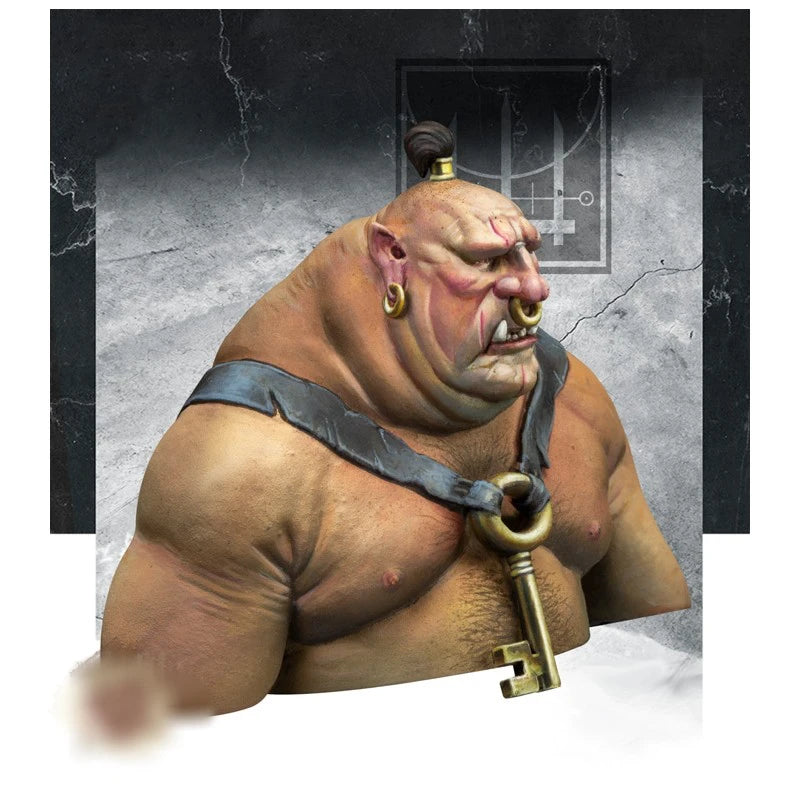 1/12 Ogre/Troll, Resin Model Bust Kit, Fantasy Theme, Unassembled and Unpainted