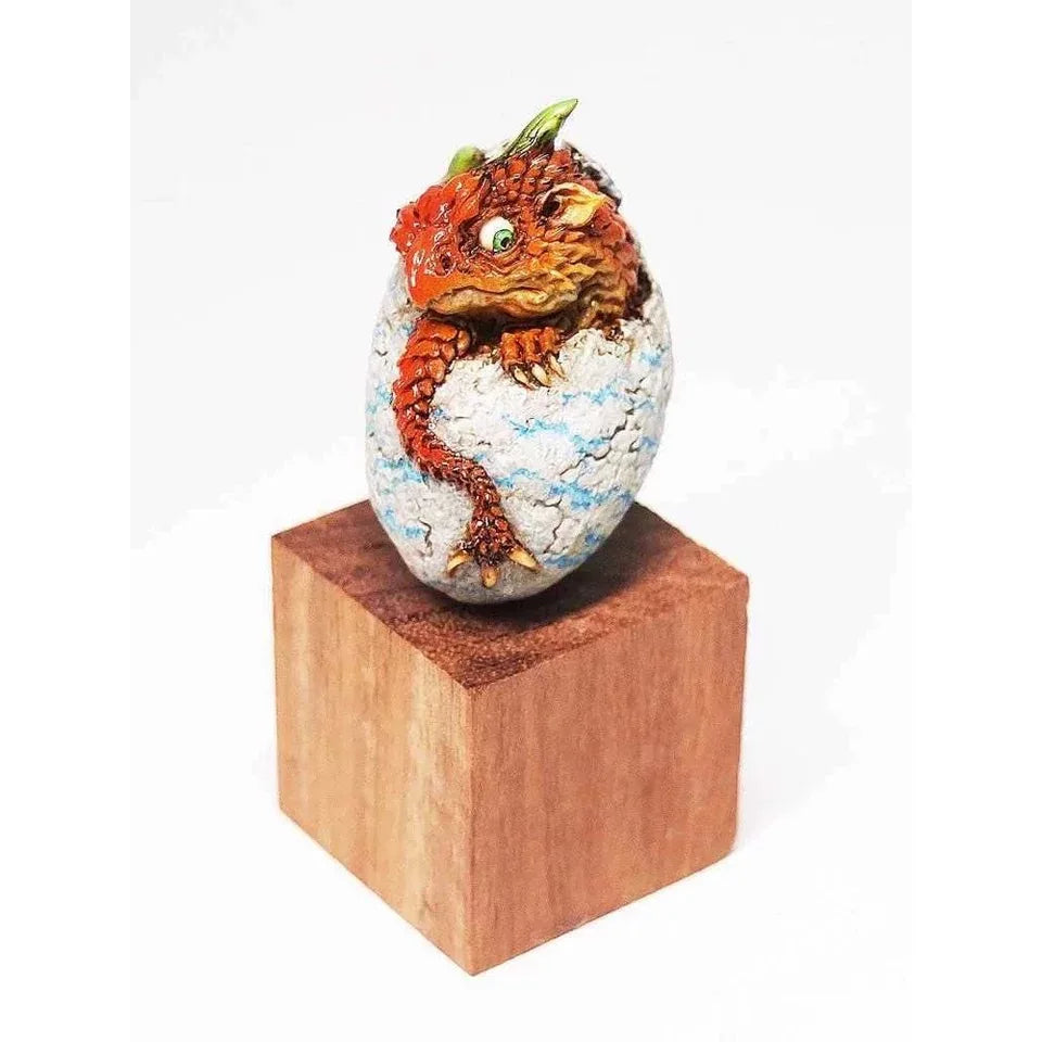 40mm Dragon Hatching from Egg, Resin Model Figure Kit, Fantasy Theme, Unassembled and Unpainted