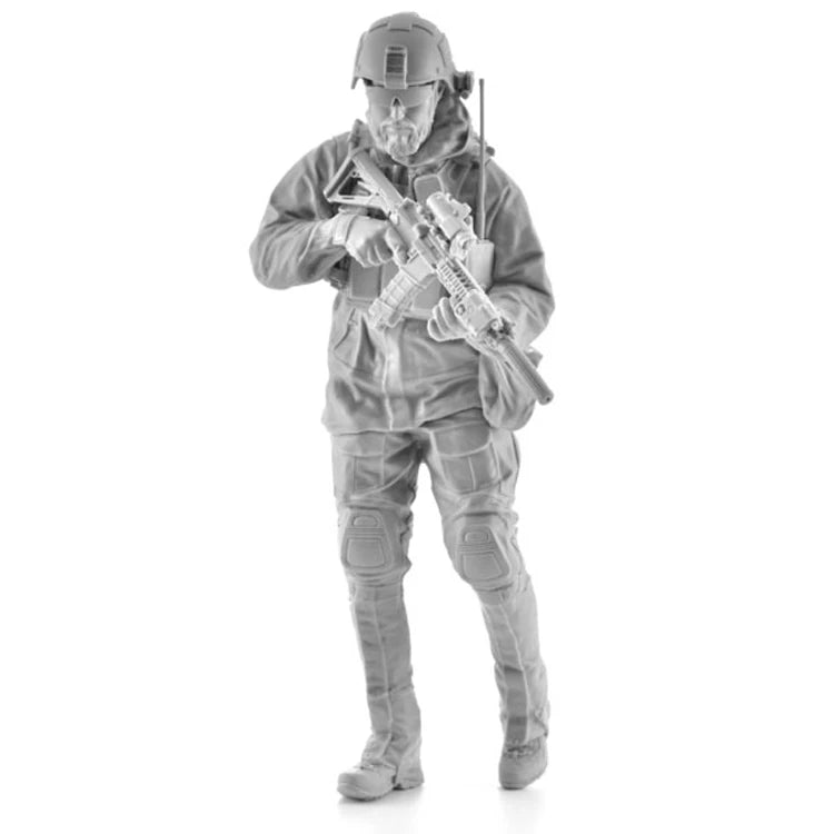 1/16 Modern US Army Special Forces Soldier, Resin Model Figure Kit, Unassembled and Unpainted