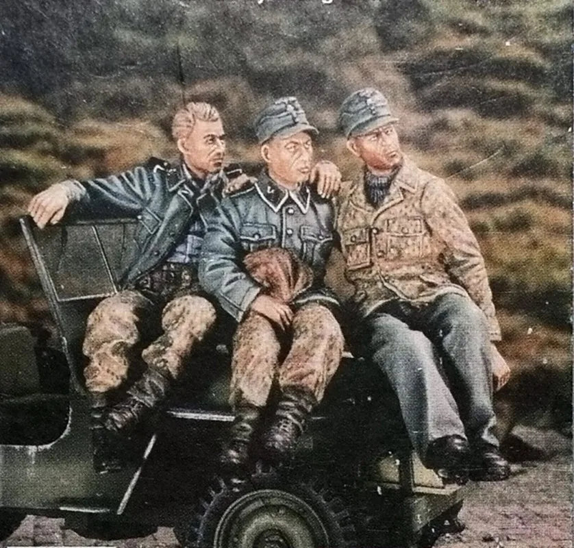WWII German Soldiers — 1/35 Resin Figure Set
