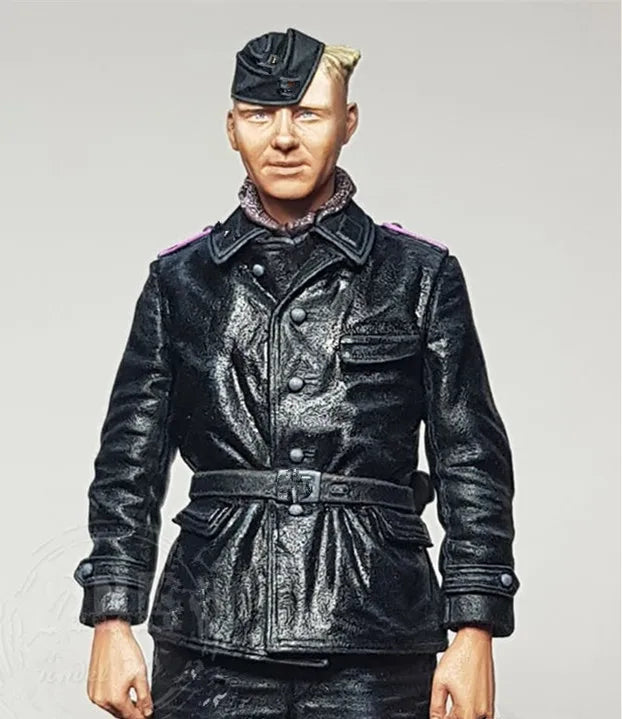 1/35 WWII German Military Officer, Resin Model Figure Kit, Unassembled and Unpainted