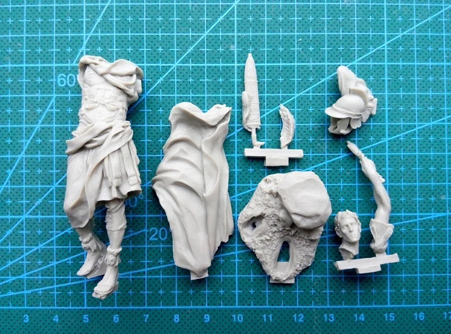 75mm Ancient Julius Caesar, Resin Model Figure Kit, Unassembled and Unpainted