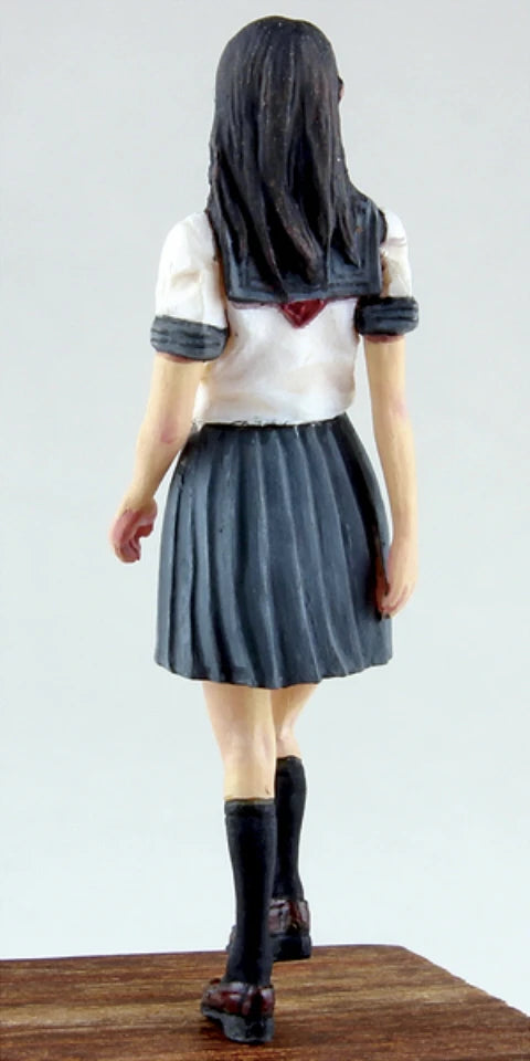 1/35 High School Girl, Resin Model Figure Kit, Anime Theme, Unassembled and Unpainted
