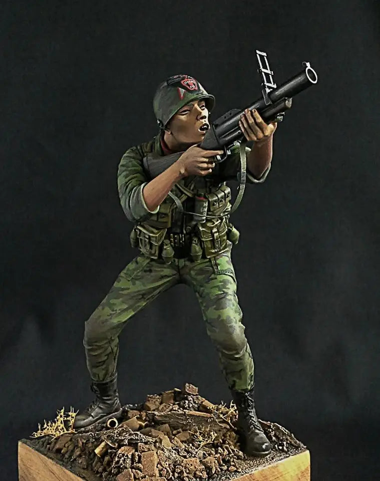 1/16 Vietnam War ARVN Ranger, Resin Model Figure Kit, Unassembled and Unpainted