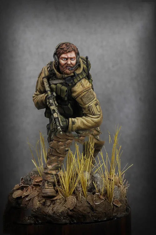 75mm Modern US Special Operations, Resin Model Figure Kit, Unassembled and Unpainted
