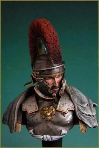 1/10 Ancient Roman Generals, 2 Figures, Resin Model Bust Kit, Unassembled and Unpainted