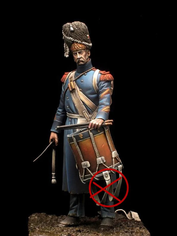 1/24 American Civil War Officer, Resin Model Figure Kit, Unassembled and Unpainted