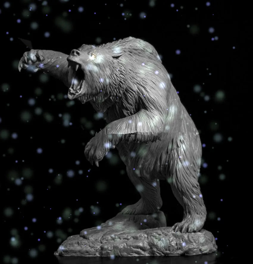 1/24 Werewolves & Beasts, 7 Figures, Resin Model Figure Kit, Fantasy Theme, Unassembled and Unpainted