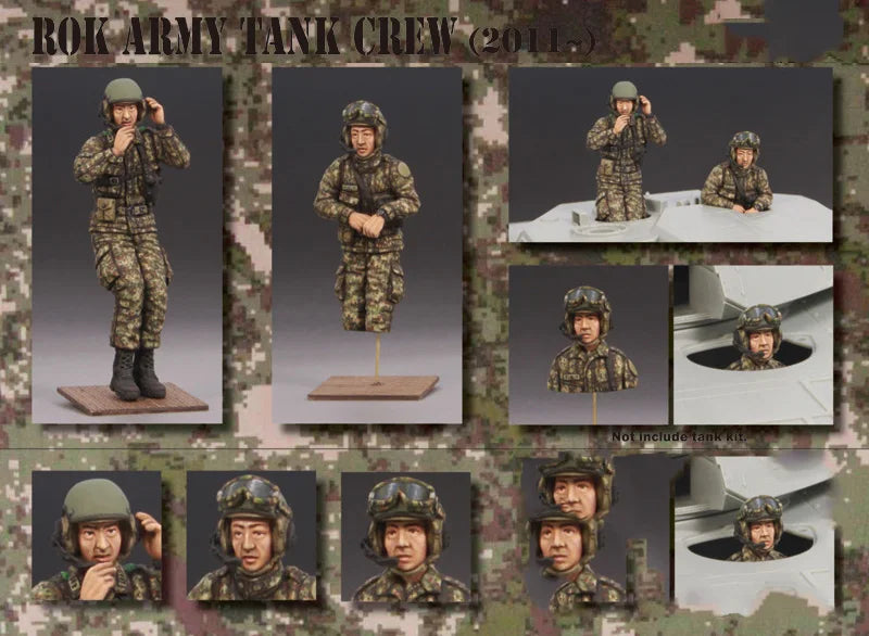 1/35 Modern Infantryman in Tactical Gear, Resin Model Figure Kit, Unassembled and Unpainted