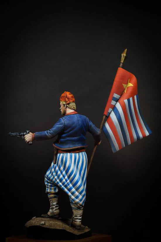 1/24 American Civil War Union Infantryman, Resin Model Figure Kit, Unassembled and Unpainted