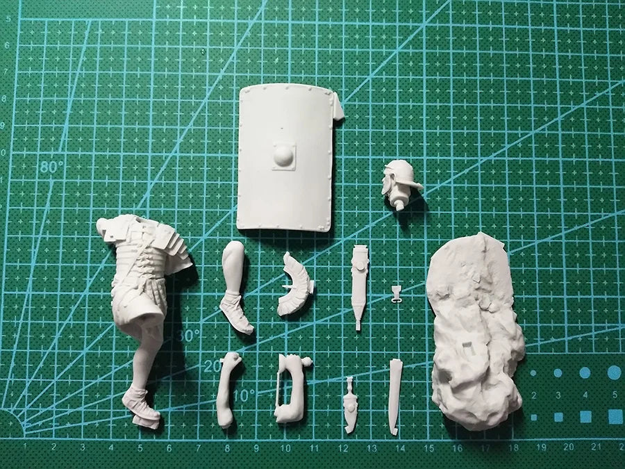 75mm Ancient Rome Optio, Resin Model Figure Kit, Unassembled and Unpainted