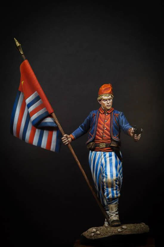 1/24 American Civil War Union Infantryman, Resin Model Figure Kit, Unassembled and Unpainted