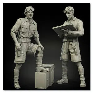 1/35 Female, Resin Model Figure Kit, Anime Theme, Unassembled and Unpainted