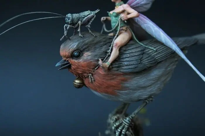 54mm Fairy, Resin Model Figure Kit, Fantasy Theme, Unassembled and Unpainted