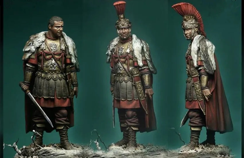 1/24 Ancient Roman Legionary, Resin Model Figure Kit, Unassembled and Unpainted
