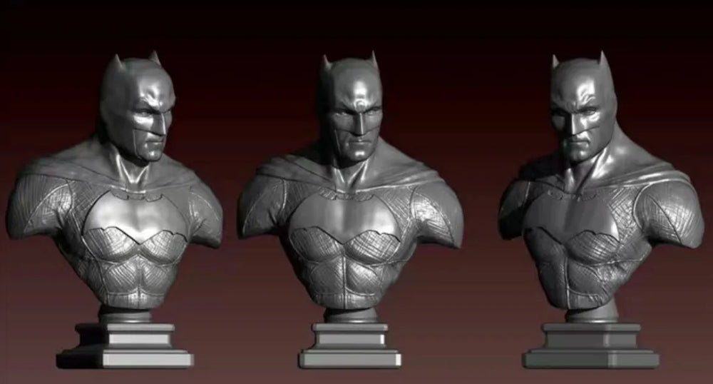 1/10 Knight in Ornate Armor with Crested Helm, Resin Model Bust Kit, Fantasy Theme, Unassembled and Unpainted