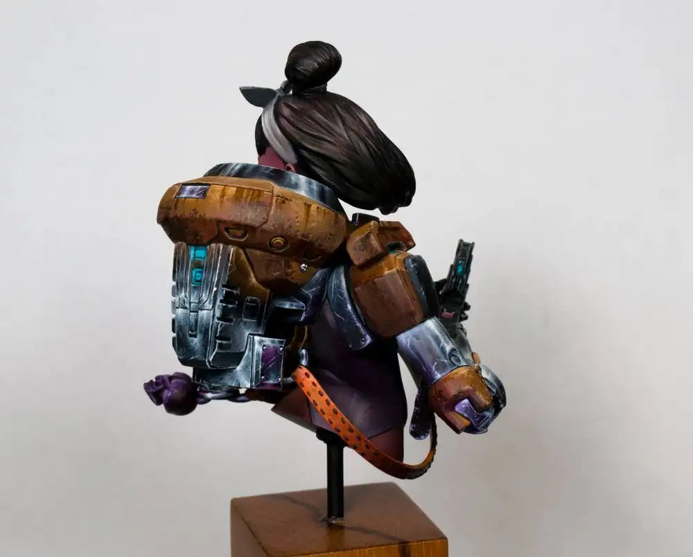 1/10 Operative, Resin Model Bust Kit, Sci-Fi Theme, Unassembled and Unpainted