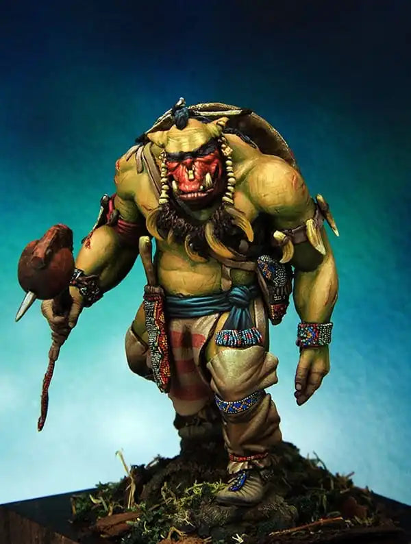 1/24 Ogre Warrior, Resin Model Figure Kit, Fantasy Theme, Unassembled and Unpainted