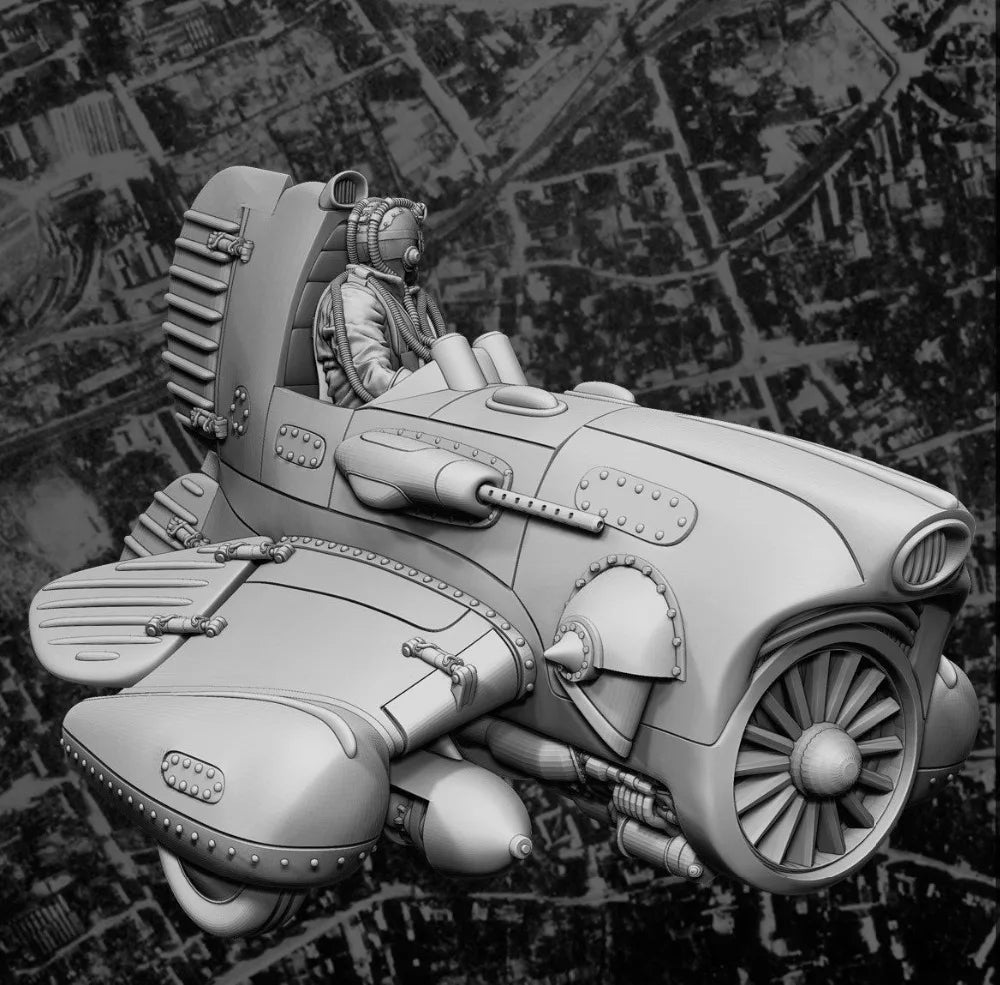 1/35 Cold War USAF RF-118A Recon Fighter, Resin Model Aircraft Kit, Unassembled and Unpainted