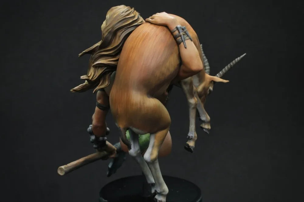 1/10 Female Warrior Sorceress, Resin Model Bust Kit, Fantasy Theme, Unassembled and Unpainted