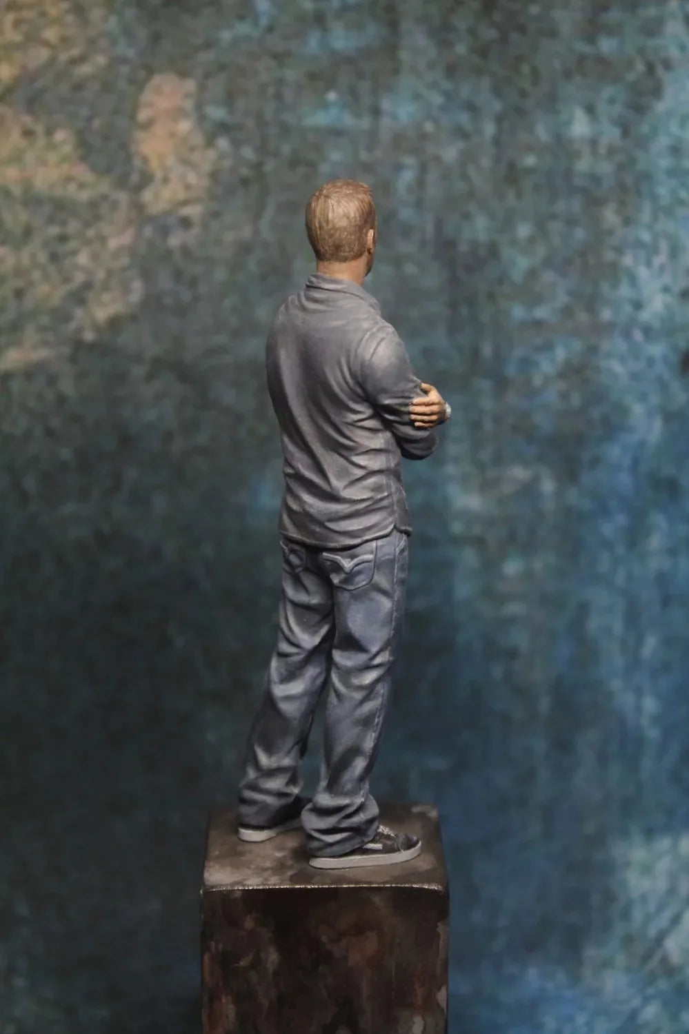1/24 Modern Male, 2 Figures, Resin Model Figure Kit, Historical Theme, Unassembled and Unpainted