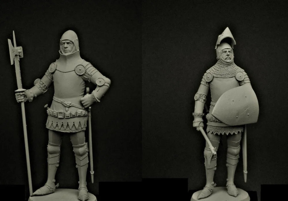 75mm Ancient Greek Warrior, Resin Model Figure Kit, Unassembled and Unpainted