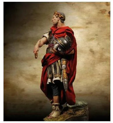 75mm Ancient Julius Caesar, Resin Model Figure Kit, Unassembled and Unpainted