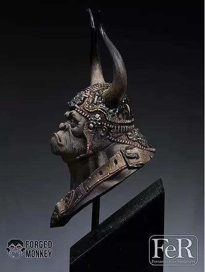 1/12 Orc Tribal Chief, Resin Model Figure Kit, Fantasy Theme, Unassembled and Unpainted